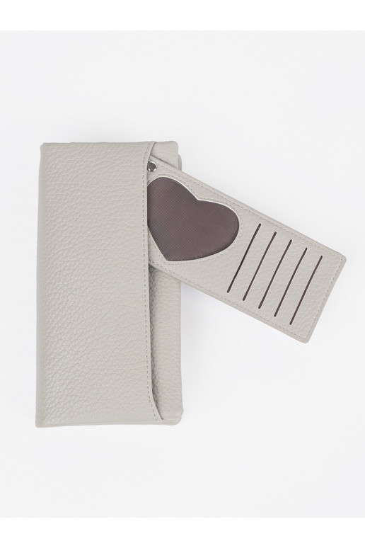 pelēkas krāsas duży Sieviešu maks