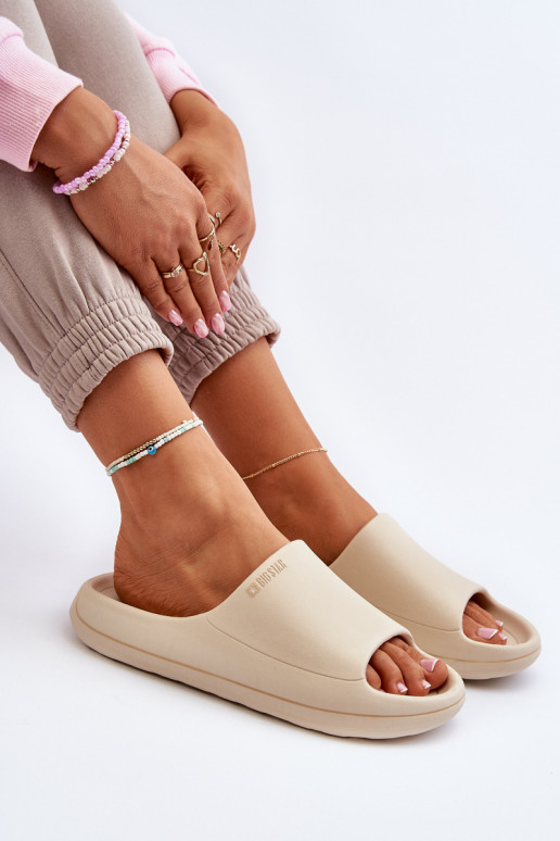 Smilšu krāsas sieviešu čības Big Star Smilšu krāsas sieviešu čības Big Star