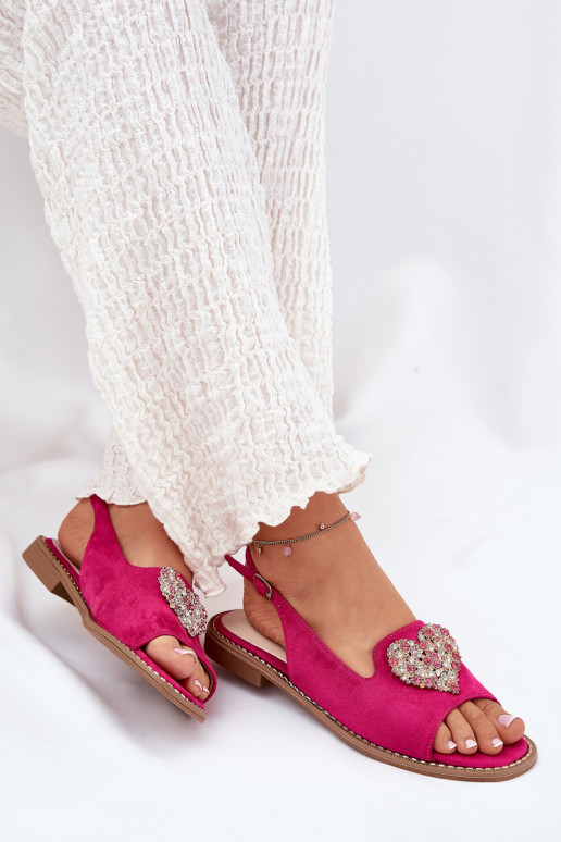 Sieviešu basenes  Heartsm S.Barski KV27-018 rozā krāsas Sieviešu basenes  Heartsm S.Barski KV27-018 rozā krāsas