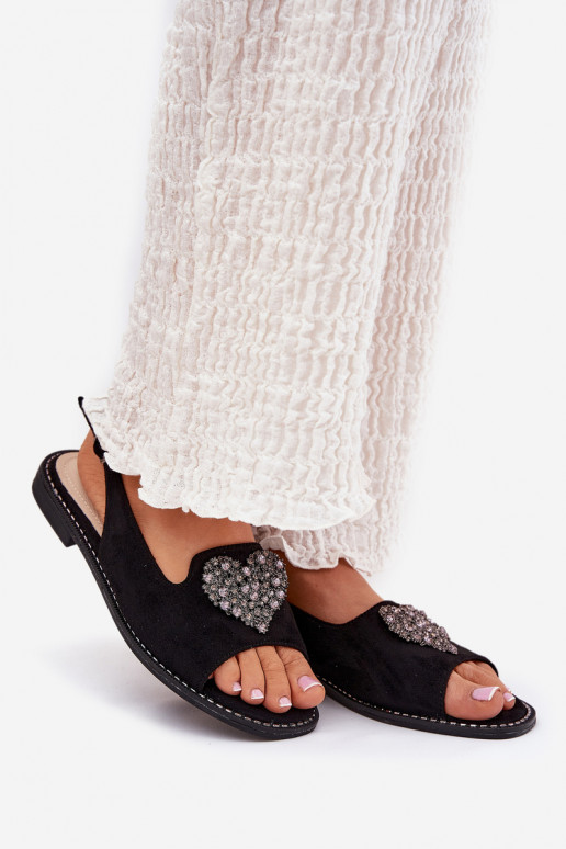 Sieviešu basenes  Heartsm S.Barski KV27-018 Melns Sieviešu basenes  Heartsm S.Barski KV27-018 Melns