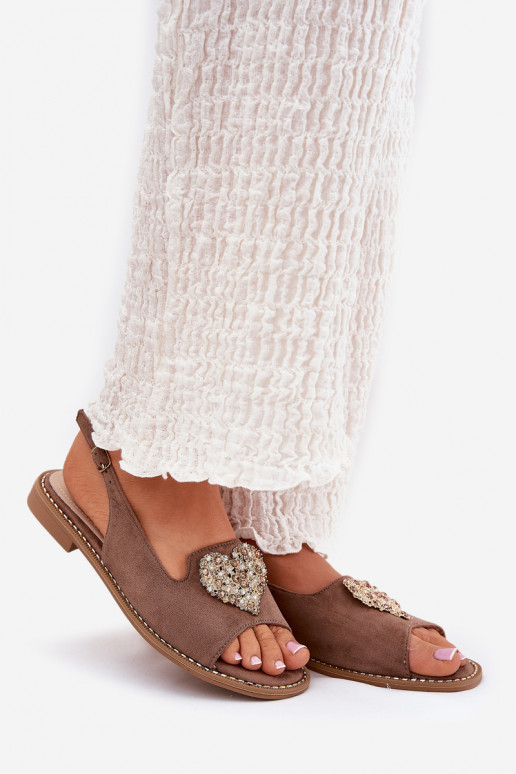 Sieviešu basenes  Heartsm S.Barski KV27-018 smilšu krāsas Sieviešu basenes  Heartsm S.Barski KV27-018 smilšu krāsas