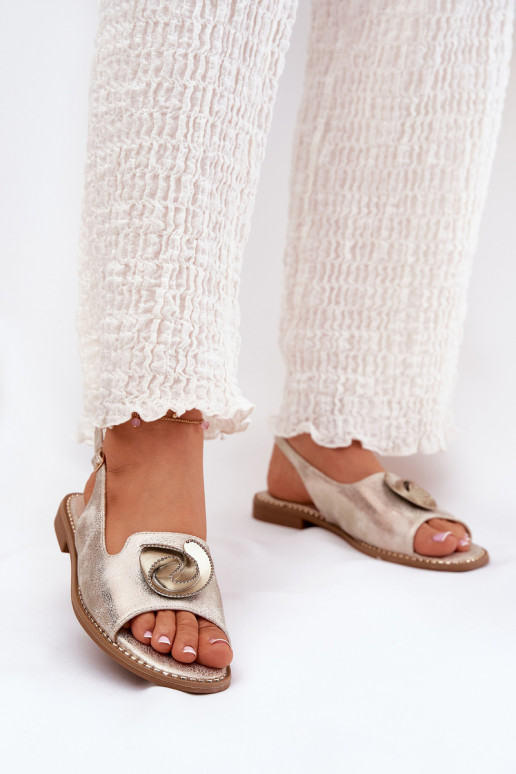 Spīdīgi Sieviešu basenes ar ornamentiem S.Barski KV51-006 Zelta krāsas Spīdīgi Sieviešu basenes ar ornamentiem S.Barski KV51-006 Zelta krāsas