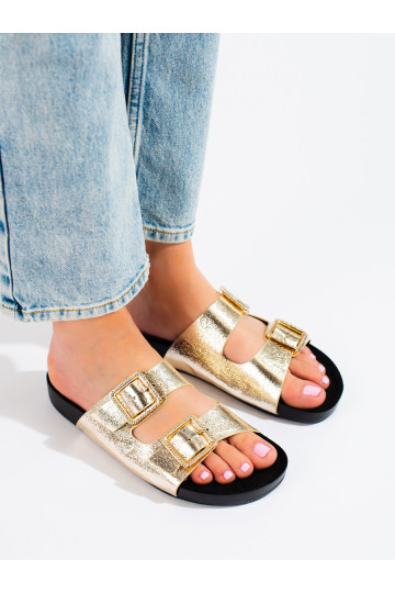 Zelta krāsas čības   2