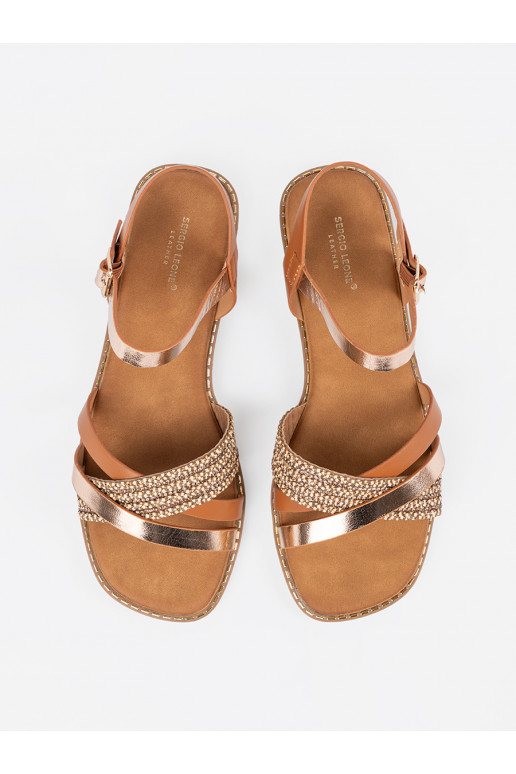 brūnas krāsas kurpes   Sergio Leone