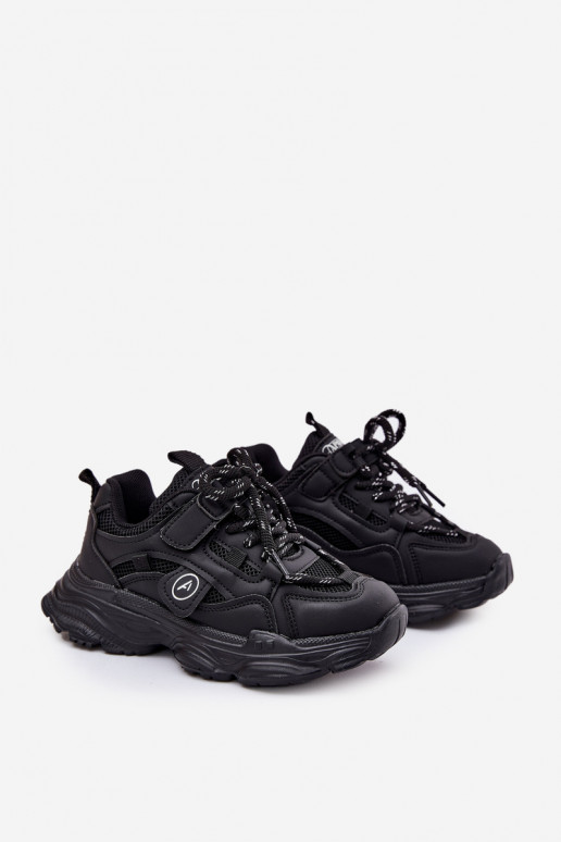  modeļa apavi Bērnu apavi ar platformu Melns Hanomess