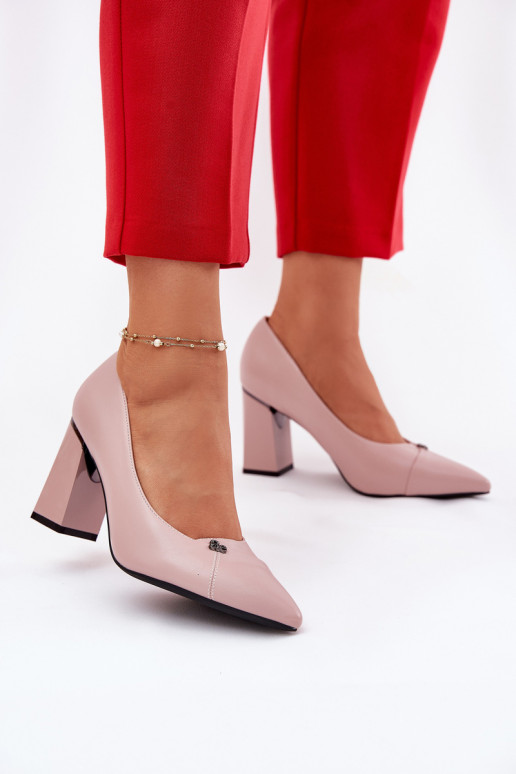 Kurpes ar papēdi Eleganta stila Vinceza 62224 Rozā krāsas Kurpes ar papēdi Eleganta stila Vinceza 62224 Rozā krāsas