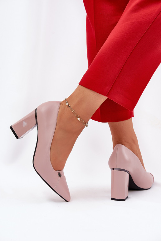 Kurpes ar papēdi Eleganta stila Vinceza 62224 Rozā krāsas Kurpes ar papēdi Eleganta stila Vinceza 62224 Rozā krāsas