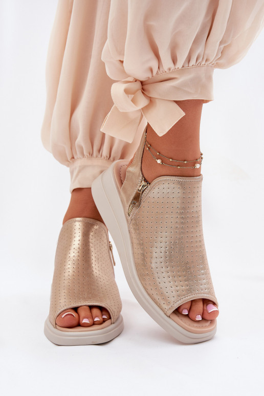 Sieviešu basenes  Zelta krāsas Mevinette