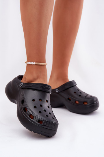 Vieglas čības uz pirksta sieviešu čības  Big Star RR274A118 Melns 2