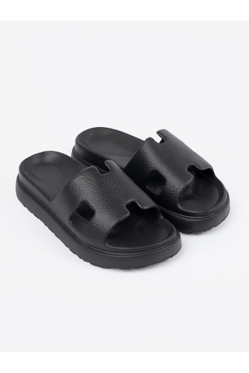 Čības  ar platformu Melnas krāsas 2