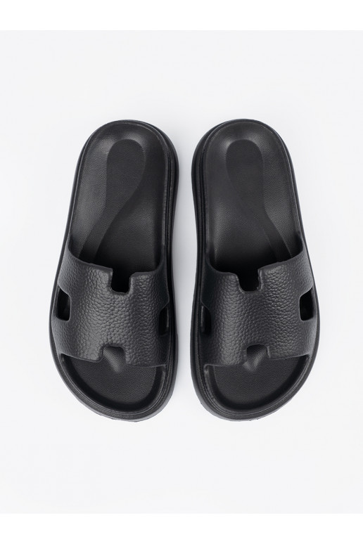 Čības  ar platformu Melnas krāsas