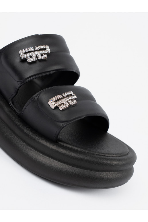 Melns čības   ar platformu Melns čības   ar platformu