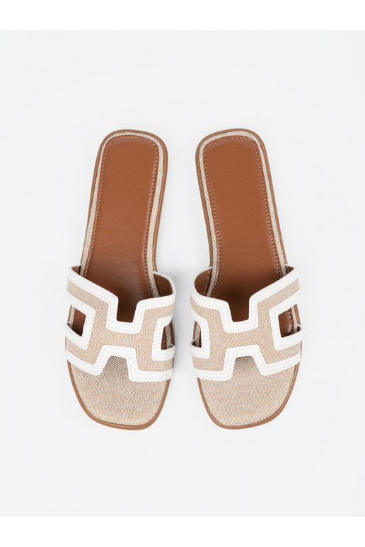 baltas krāsas čības   