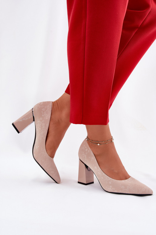 Eleganta stila Kurpes ar papēdiRozā krāsas Vinceza 62223 smilšu krāsas Eleganta stila Kurpes ar papēdiRozā krāsas Vinceza 62223 smilšu krāsas