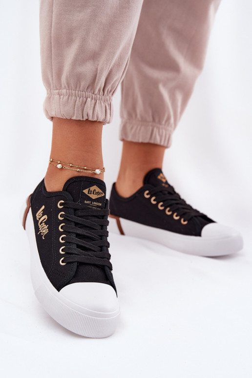 brīvā laika apavi Auduma  Lee Cooper LCW-25-31-3427L Melns brīvā laika apavi Auduma  Lee Cooper LCW-25-31-3427L Melns