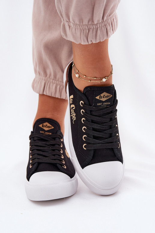 brīvā laika apavi Auduma  Lee Cooper LCW-25-31-3427L Melns brīvā laika apavi Auduma  Lee Cooper LCW-25-31-3427L Melns
