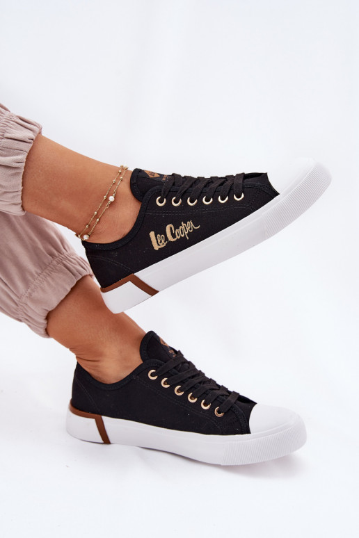 brīvā laika apavi Auduma  Lee Cooper LCW-25-31-3427L Melns brīvā laika apavi Auduma  Lee Cooper LCW-25-31-3427L Melns