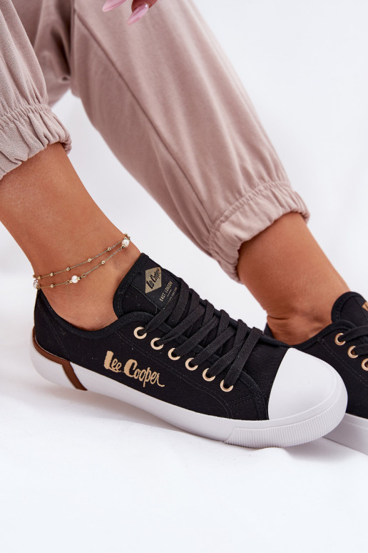 brīvā laika apavi Auduma  Lee Cooper LCW-25-31-3427L Melns brīvā laika apavi Auduma  Lee Cooper LCW-25-31-3427L Melns