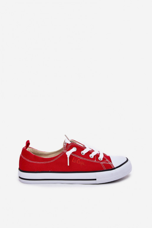 Auduma sieviešu puszābaki Lee Cooper LCW-25-02-3298L sarkanas krāsas Auduma sieviešu puszābaki Lee Cooper LCW-25-02-3298L sarkanas krāsas