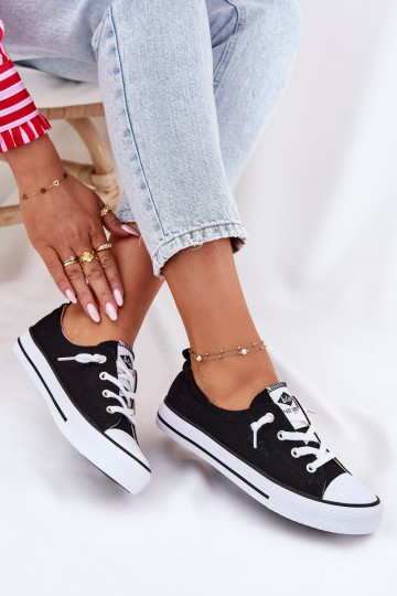 Auduma sieviešu puszābaki Lee Cooper LCW-25-02-3299L Melns