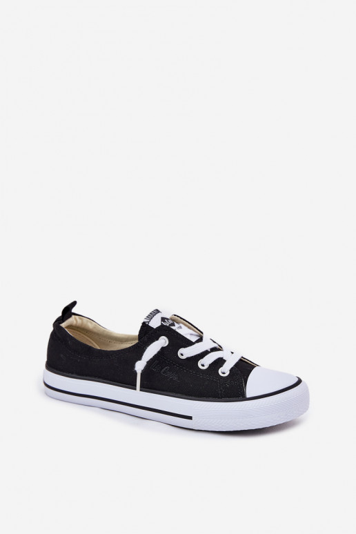 Auduma sieviešu puszābaki Lee Cooper LCIN-25-02-3299L melnas krāsas