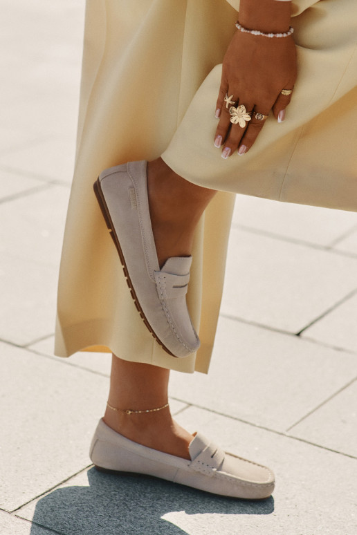 Zamša mokasīni Big Star RR274947 smilšu krāsā