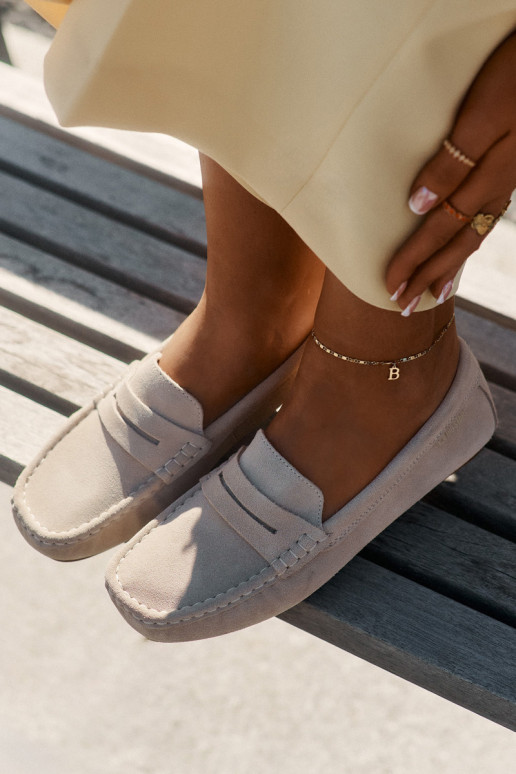 Zamša mokasīni Big Star RR274947 smilšu krāsā