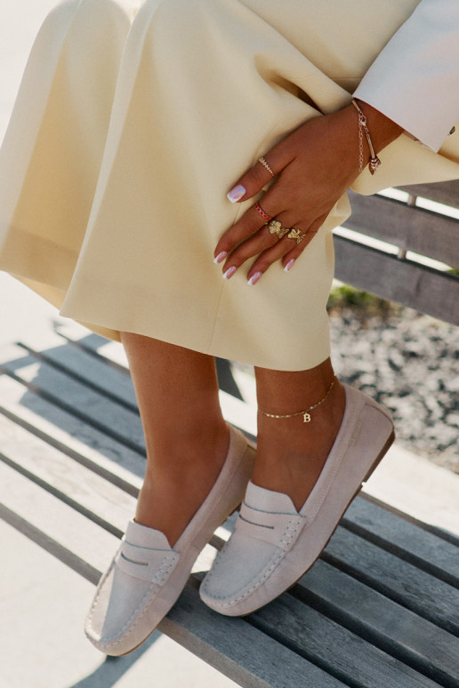 Zamša mokasīni Big Star RR274947 smilšu krāsā