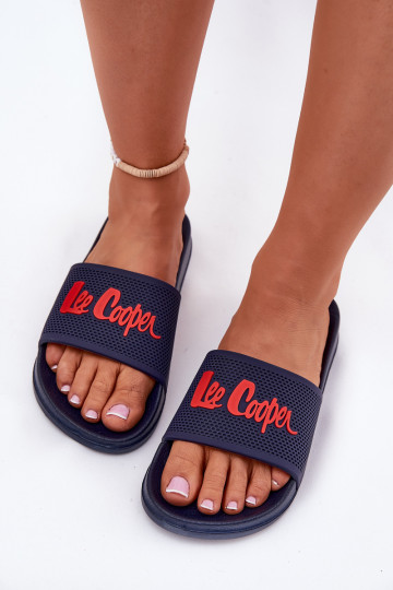 sieviešu čības Lee Cooper LCW-25-07-3524L tumši zilas krāsas