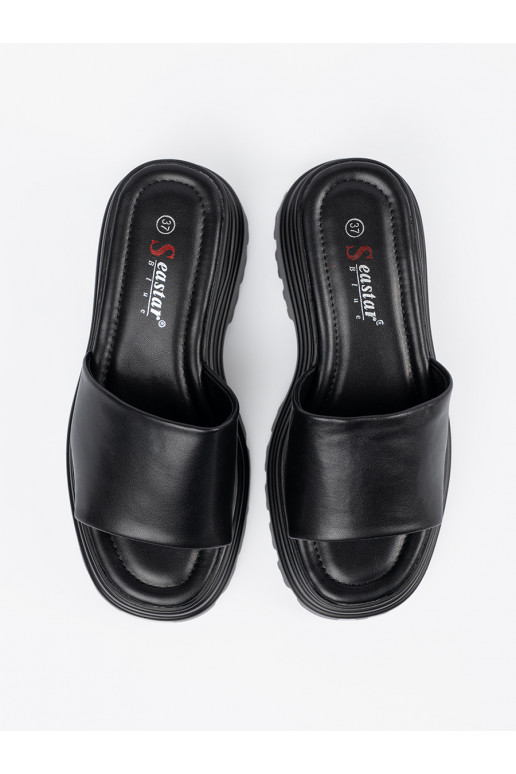 Čības ar platformu Melnas krāsas