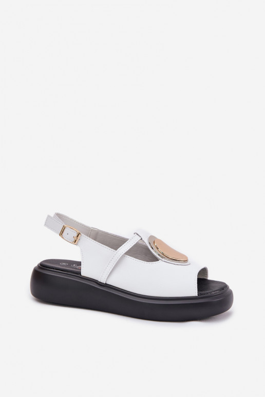   Eleganta stila Sieviešu basenes S.Barski GR51-603 baltas krāsas