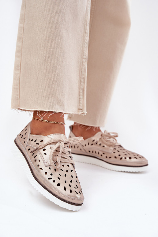 apavi    S.Barski LR51-611 Zelta krāsas apavi    S.Barski LR51-611 Zelta krāsas