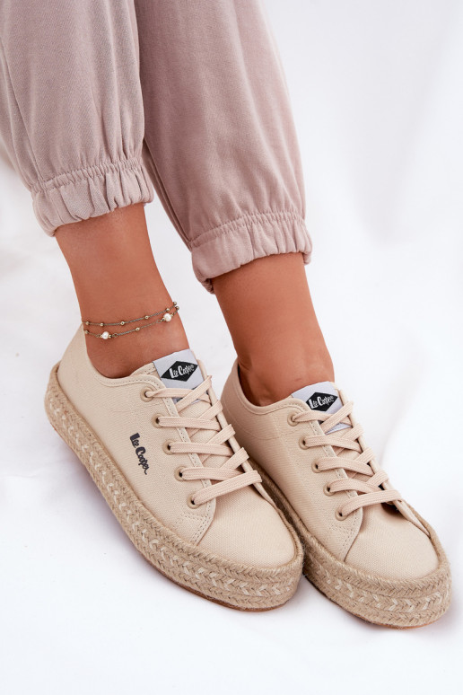 sieviešu puszābaki  Lee Cooper LCW-25-44-3215 smilšu krāsas sieviešu puszābaki  Lee Cooper LCW-25-44-3215 smilšu krāsas