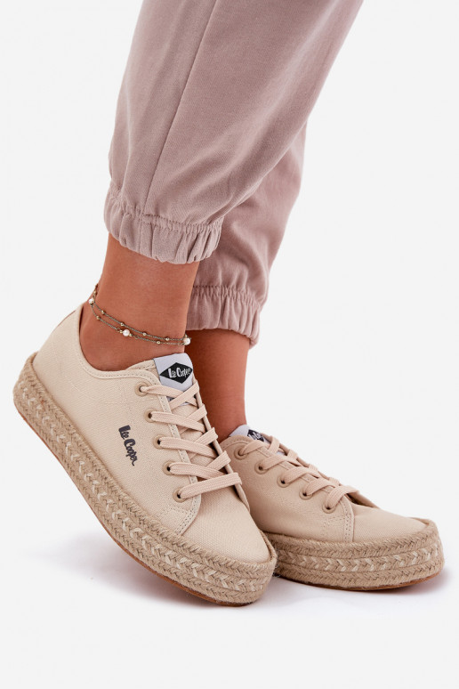 sieviešu puszābaki  Lee Cooper LCW-25-44-3215 smilšu krāsas sieviešu puszābaki  Lee Cooper LCW-25-44-3215 smilšu krāsas