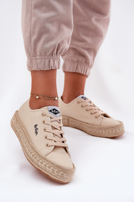 sieviešu puszābaki  Lee Cooper LCW-25-44-3215 smilšu krāsas sieviešu puszābaki  Lee Cooper LCW-25-44-3215 smilšu krāsas
