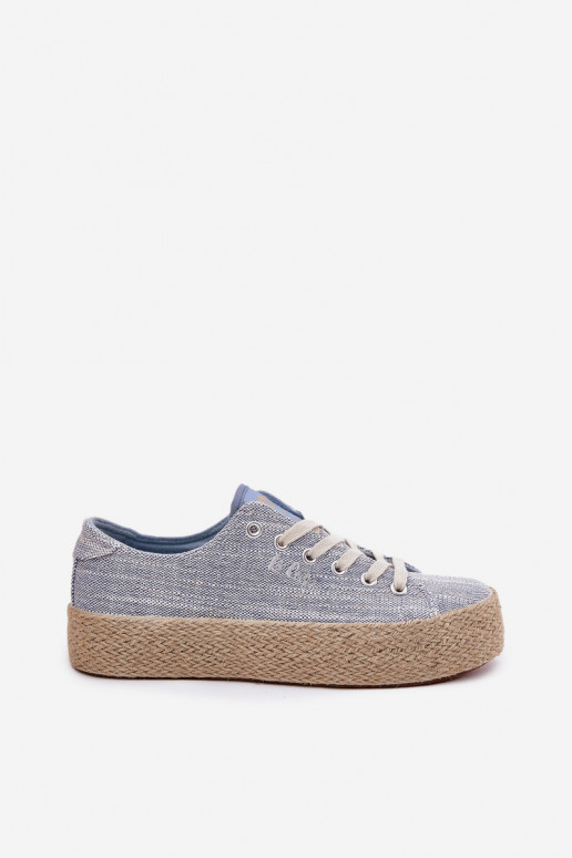 sieviešu puszābaki ar platformu  Lee Cooper LCW-25-02-3283 Zilas krāsas sieviešu puszābaki ar platformu  Lee Cooper LCW-25-02-3283 Zilas krāsas