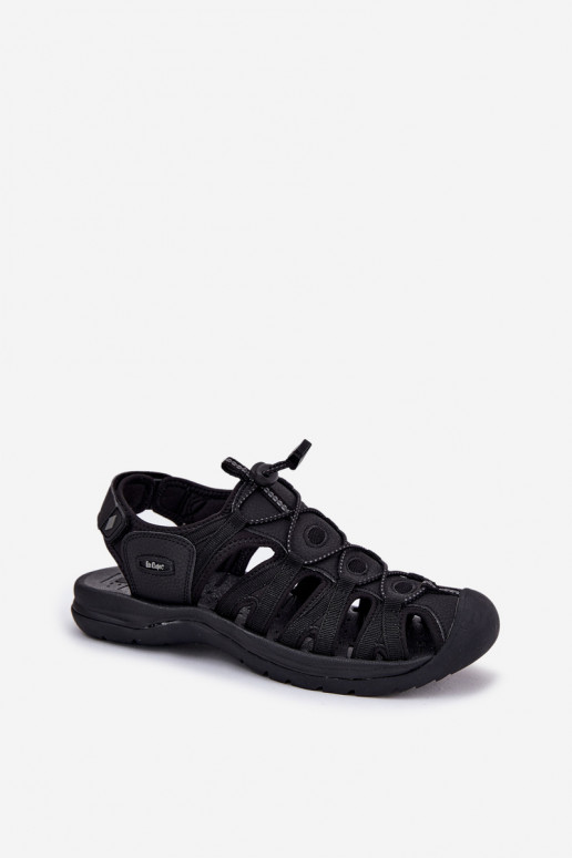 Sportiska stila sandales  Lee Cooper LCW-24-03-2313M Melns Sportiska stila sandales  Lee Cooper LCW-24-03-2313M Melns