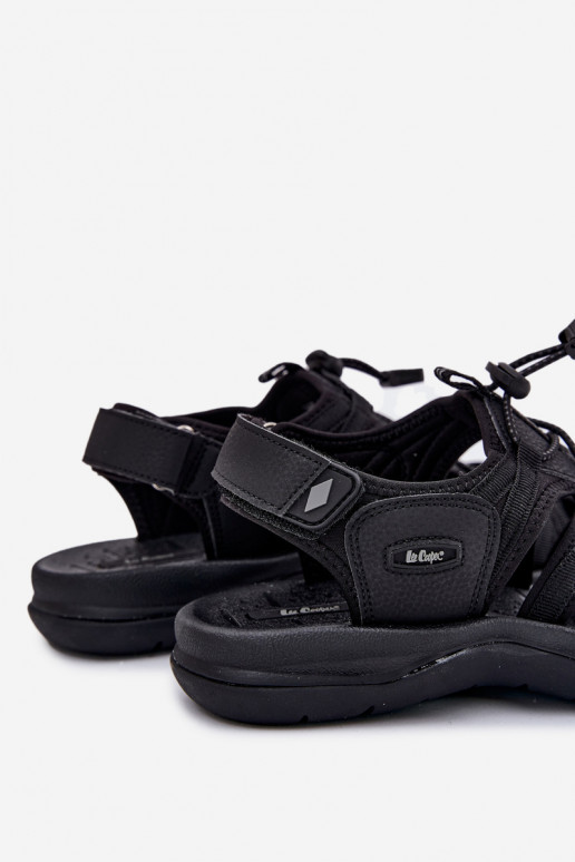 Sportiska stila sandales  Lee Cooper LCW-24-03-2313M Melns Sportiska stila sandales  Lee Cooper LCW-24-03-2313M Melns