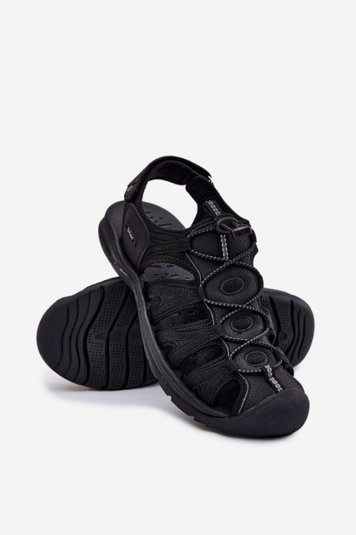 Sportiska stila sandales  Lee Cooper LCW-24-03-2313M Melns Sportiska stila sandales  Lee Cooper LCW-24-03-2313M Melns