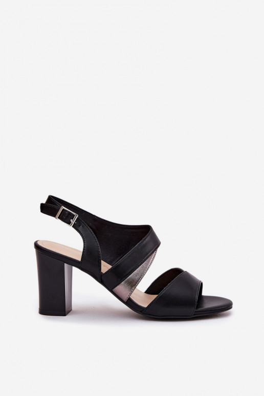 Sieviešu basenes Sergio Leone SK866 Melns Sieviešu basenes Sergio Leone SK866 Melns