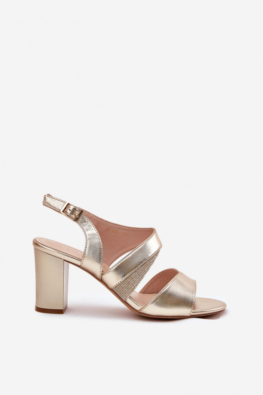 Sieviešu basenes Sergio Leone SK866 Zelta krāsas Sieviešu basenes Sergio Leone SK866 Zelta krāsas