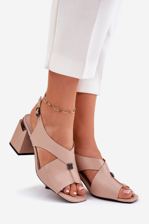 Eleganta stila Sieviešu basenes Vinceza 62238 smilšu krāsas Eleganta stila Sieviešu basenes Vinceza 62238 smilšu krāsas