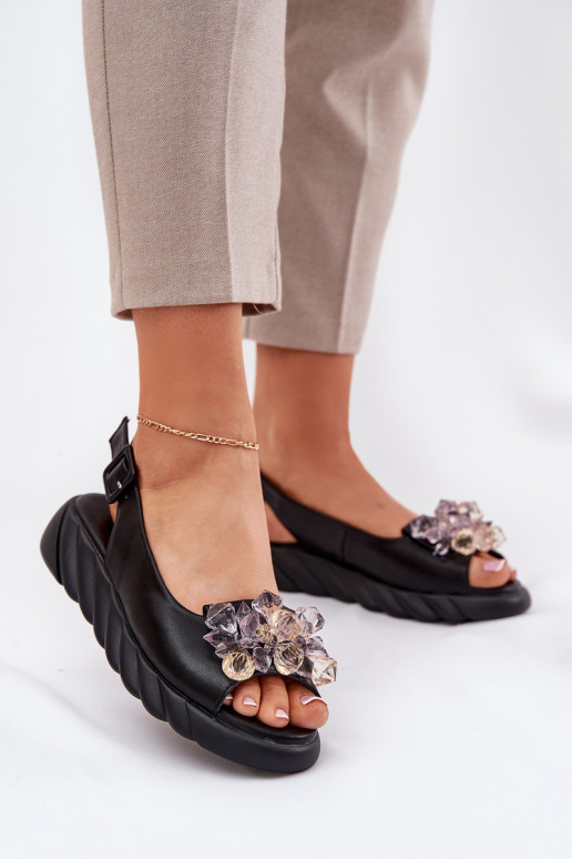 Sieviešu basenes   ar mirdzošiem spīdumiem Artiker 54C1628 Melns Sieviešu basenes   ar mirdzošiem spīdumiem Artiker 54C1628 Melns