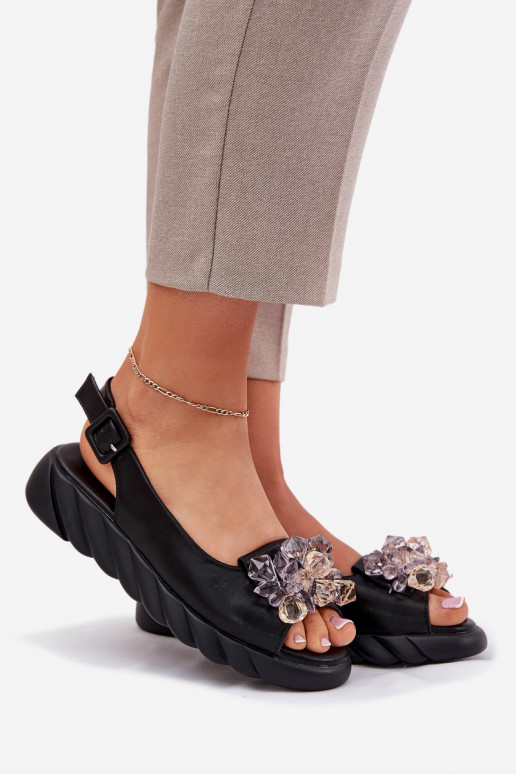 Sieviešu basenes   ar mirdzošiem spīdumiem Artiker 54C1628 Melns Sieviešu basenes   ar mirdzošiem spīdumiem Artiker 54C1628 Melns