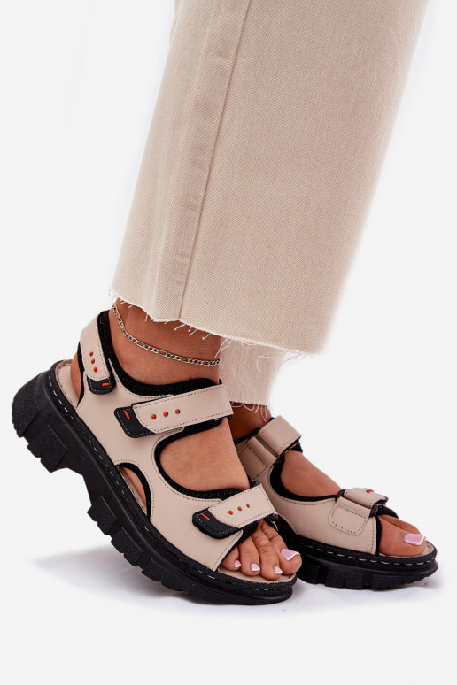 Sieviešu basenes   Z ar lipīgām aizdarēmami Artiker 56C0471 smilšu krāsas