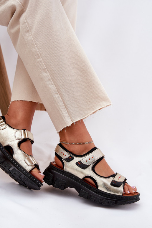 Sieviešu basenes   Z ar lipīgām aizdarēmami Artiker 56C0469 Zelta krāsas