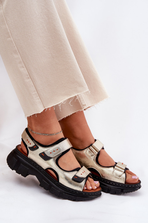 Sieviešu basenes   Z ar lipīgām aizdarēmami Artiker 56C0469 Zelta krāsas