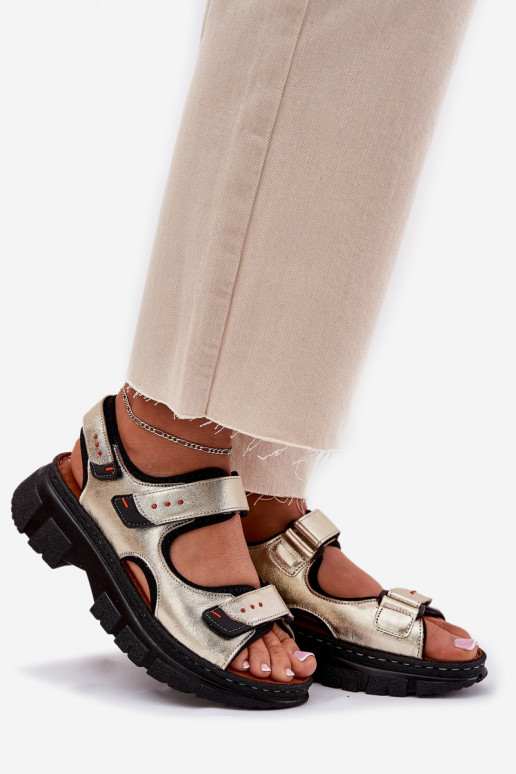 Sieviešu basenes   Z ar lipīgām aizdarēmami Artiker 56C0469 Zelta krāsas