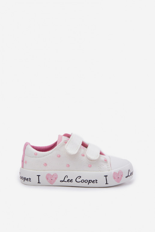 Baltie sieviešu brīvā laika apavi ar zābakiem, Lee Cooper LCIN-25-31-3461L