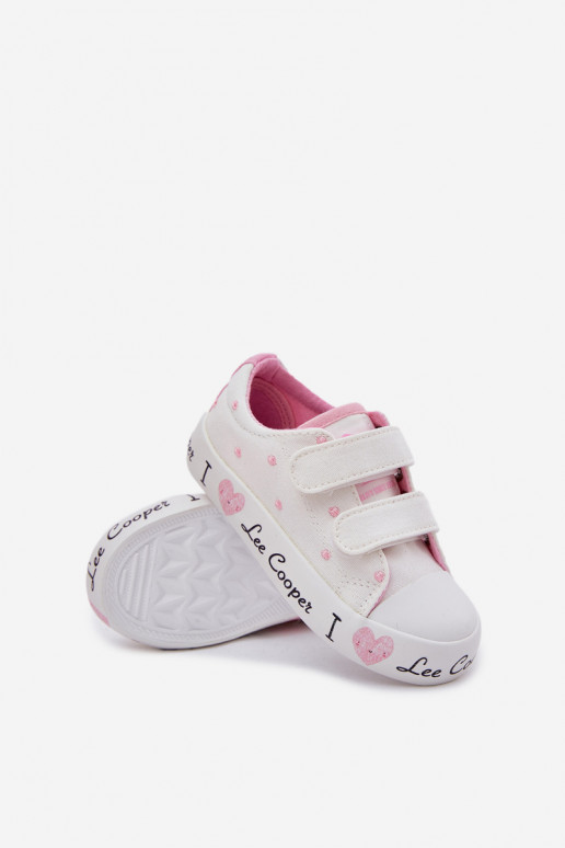 Baltie sieviešu brīvā laika apavi ar zābakiem, Lee Cooper LCIN-25-31-3461L